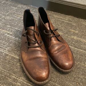 Men's Brown Leather Shoes Oxford US 10 Dress Shoe Bloomingdale’s